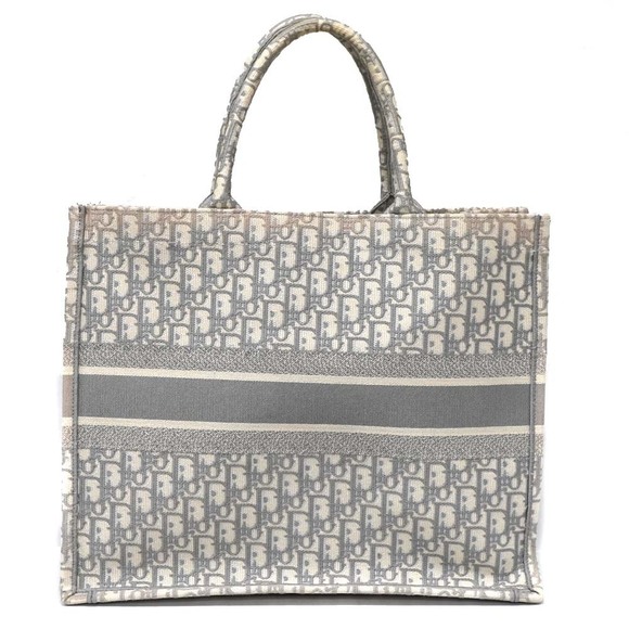 Dior Book  Tote Bag Tote Christian Large - Picture 1 of 16